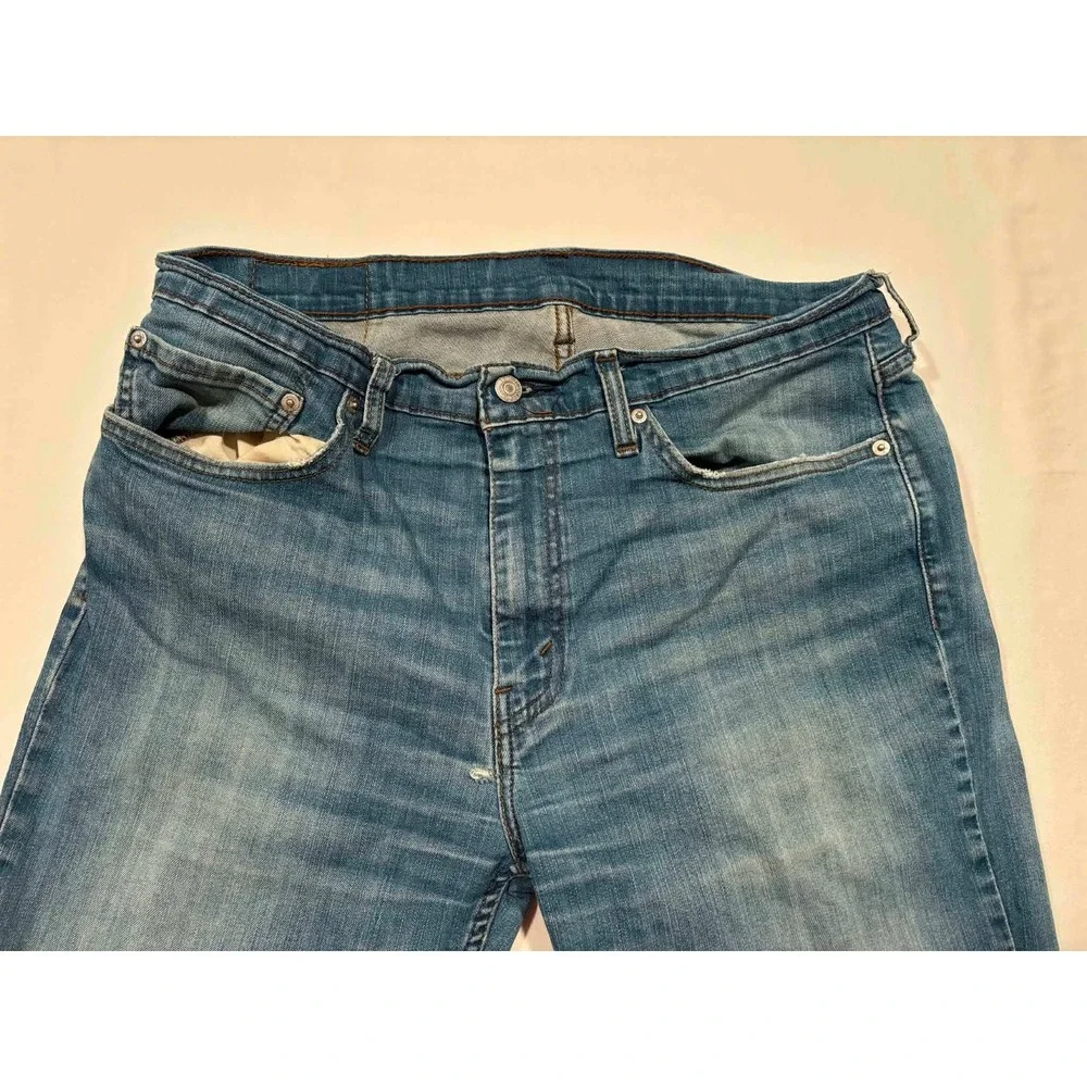 Levis 511 Slim Fit Jeans Mens 36x32‎ Medium Wash Blue Denim 5 Pocket Zip Fly